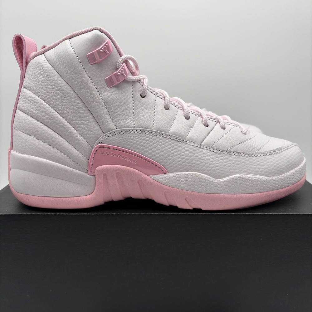 Size 7y-Jordan 12 Retro Pearl Pink (GS) (510815-600)